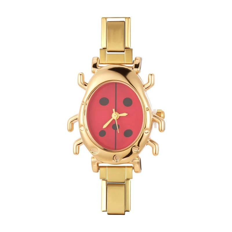 2025 Wholesale Fashion Women's Watch Golden Luxury Trendy Small Dial