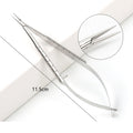Castroviejo Needle Holders Titanium Ophthalmic Tweezer Dental Forceps Qme c