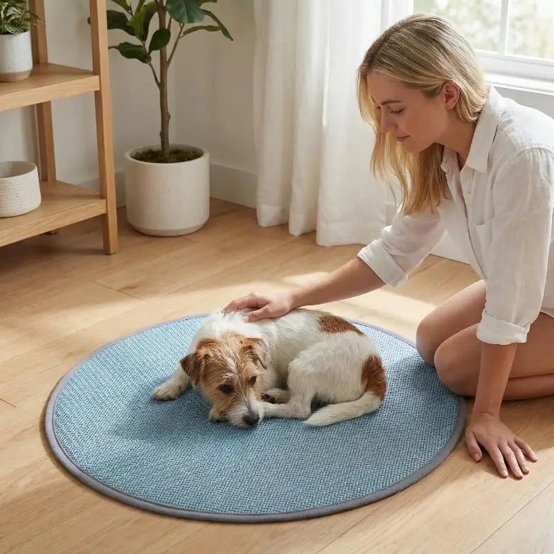 Rabbit Small Pets Breathable Cool Pad Sleeping Bed Nest Supplies Qme