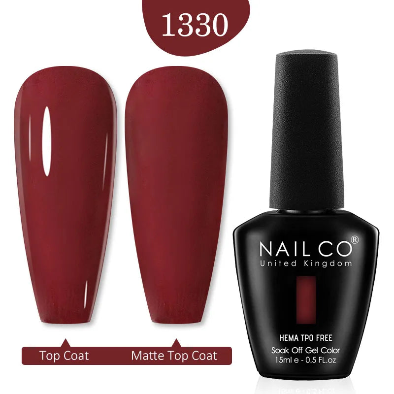 NAILCO Glitter Reflective Series Gel Nail Polish Nails Art Semi