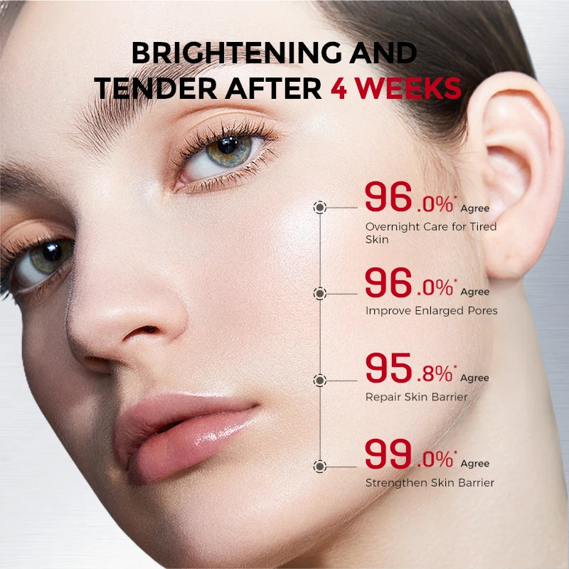 NING Overnight Repair Face Mask Astaxanthin Organic Antioxidant DNA Qme