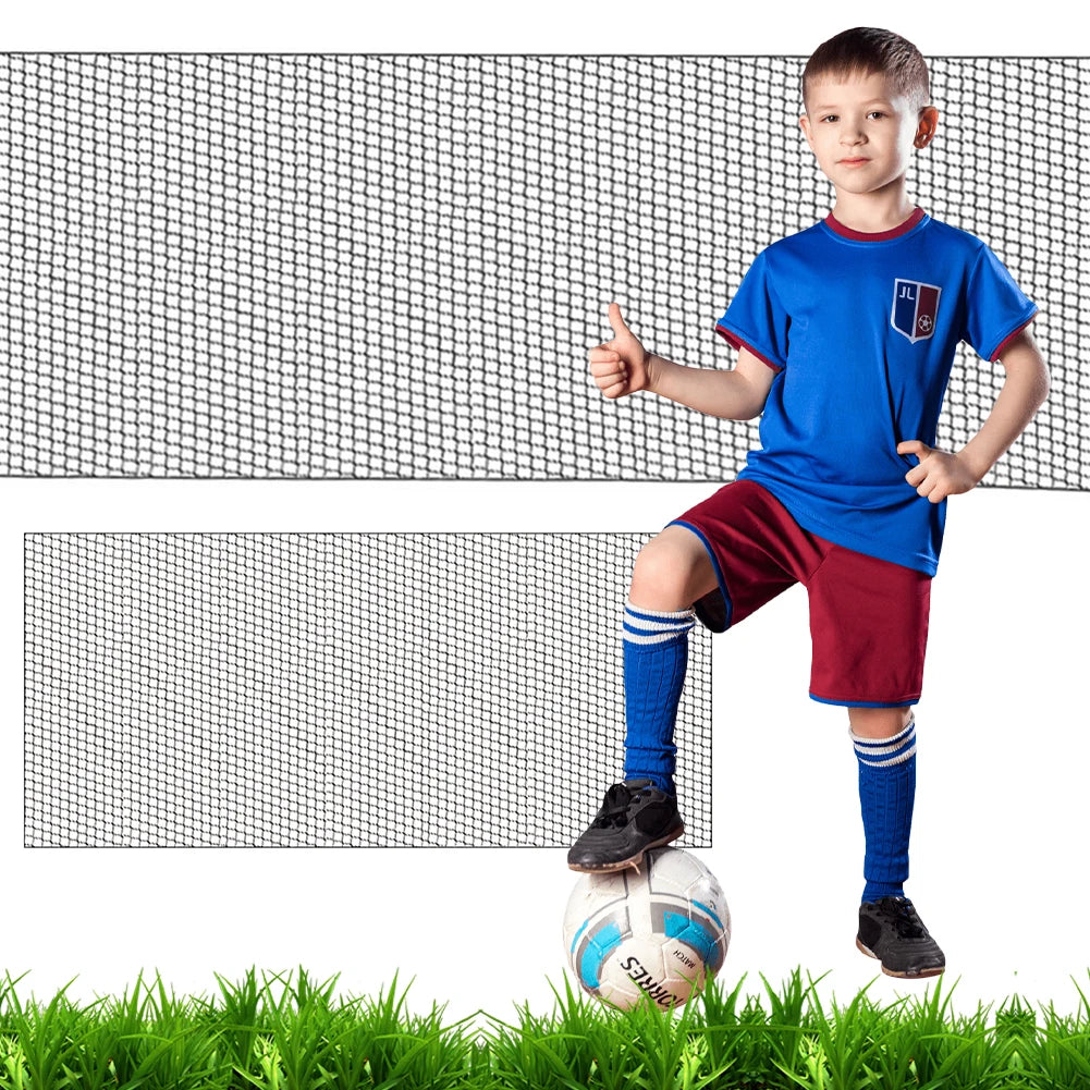 Black Soccer Backstop Net, Sports Practice Barrier Net,Solid Golf Ball Hitting Netting ,Garden Net Balcony Protection Safe Net Qme