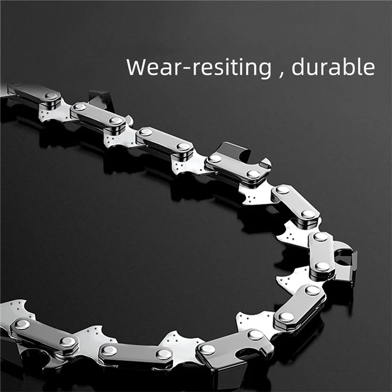 A02F-8Pcs 18Inch Chainsaw Chain 62 Drive Links 0.05In Gauge, 3/8In Pitch, 18In Replacement Chain Low-Kickback Chainsaw Chain Qme