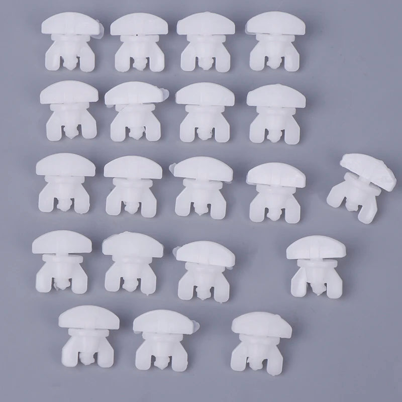Drapery Rails Sliding Gliders Curtain Fasteners White Plastic Track Qme