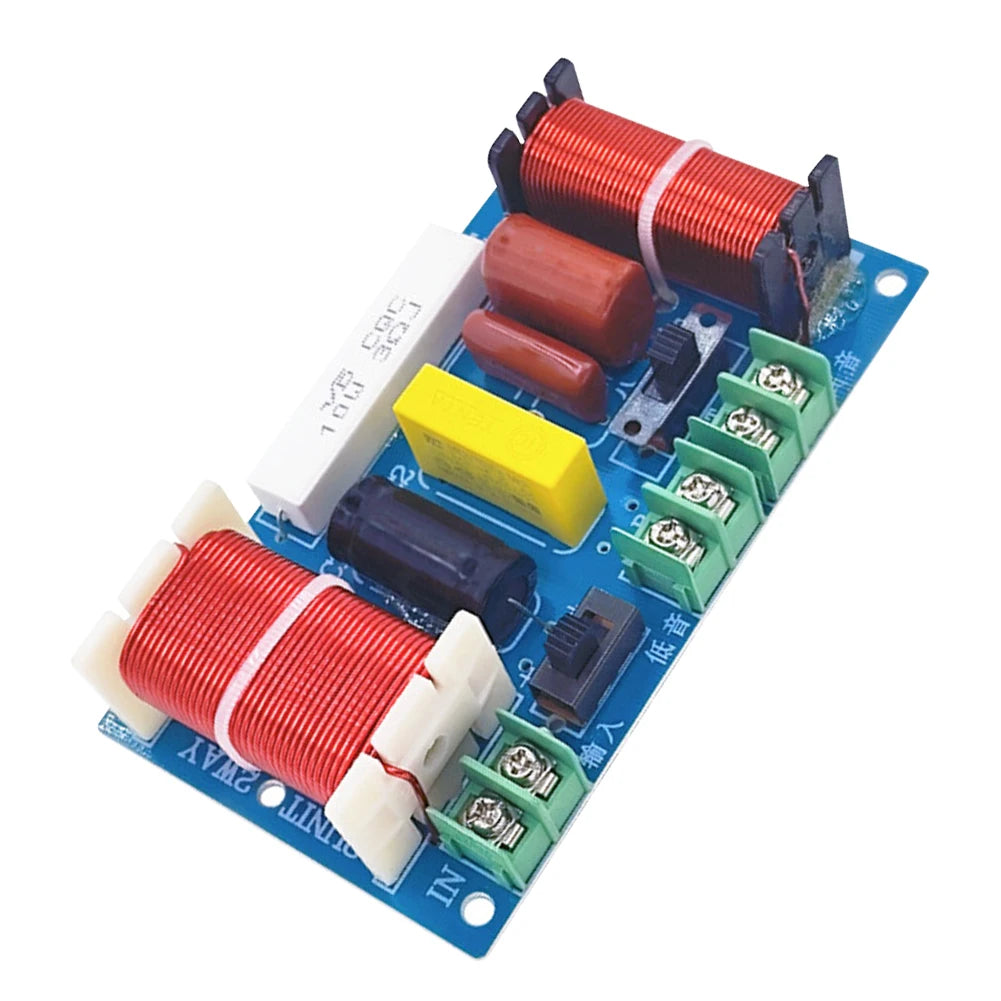 2-Way 250W 2500-3000Hz Frequency Divider DIY Speaker Filter Circuit Home Theater HiFi Stereo Audio Crossover Filters Qme