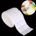 Nail Art Wipe Paper Towel - Disposable, Formaldehyde-Free Nail Remover Gel Cleaning Sheets, Single Use Manicure Tool Accessory Qme 1 Roll