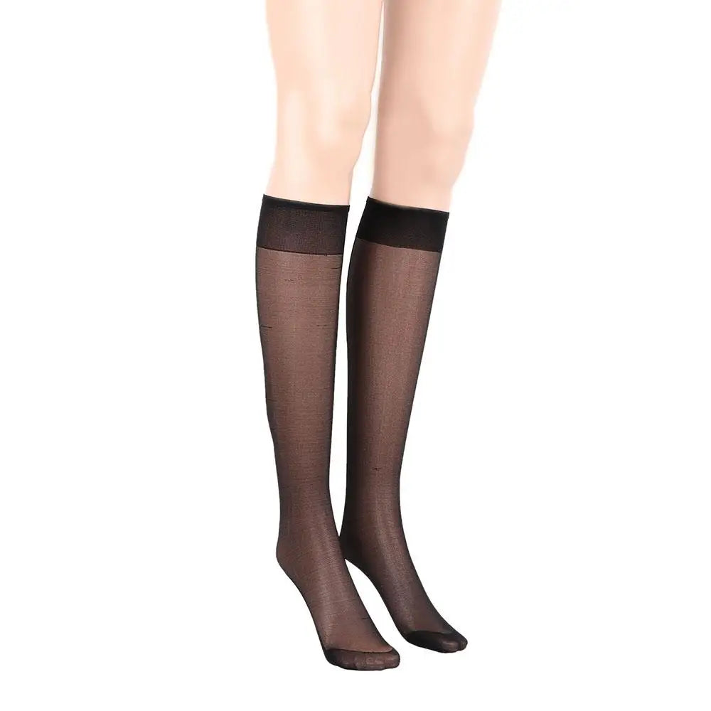 Solid Summer Ladies Transparent Sexy Socks Thigh Stocking Long Tights Qme