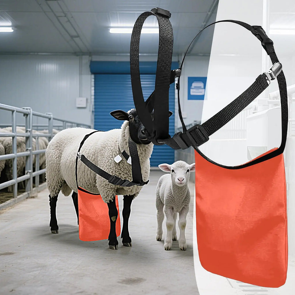 Goat Anti Mating Apron Livestock Protection Gear Farm Separation Tool Anti Mating Skirt Goats Health Supplies Clothing Bellyband Qme