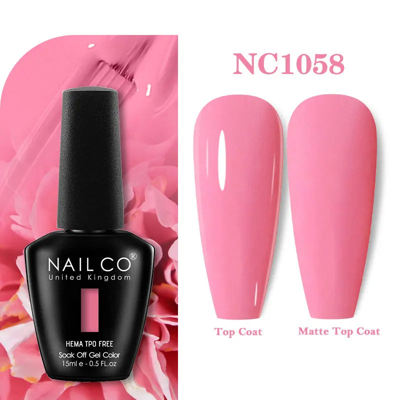 NAILCO Fresh Gel Nail Polish Nails Semi-permanent Varnish Hybrid