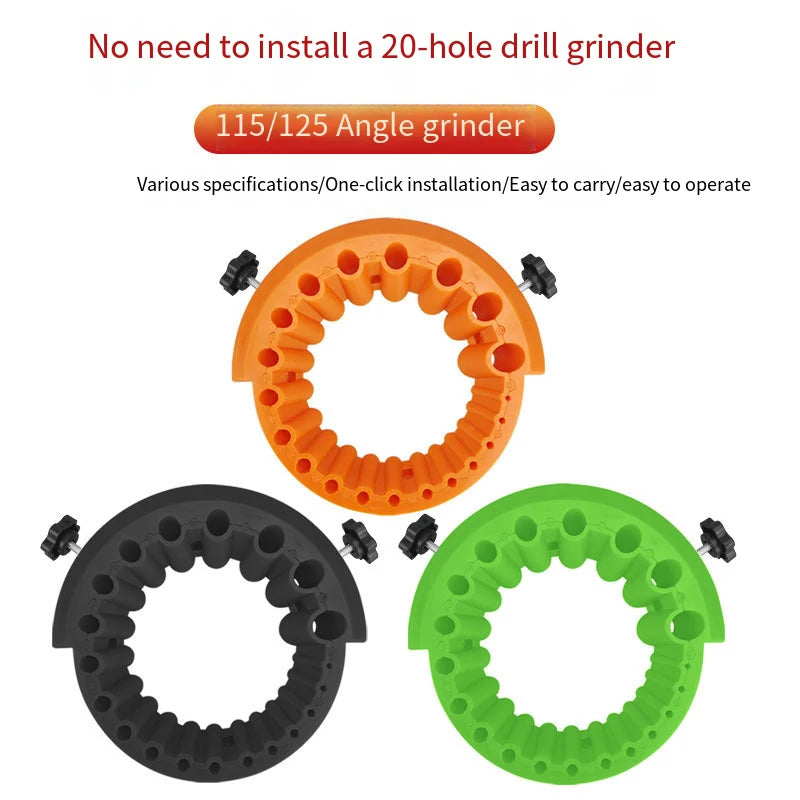 Upgrade Drill Bit Grinding Tool Multipurpose Sharpener Angle Grinder Qme