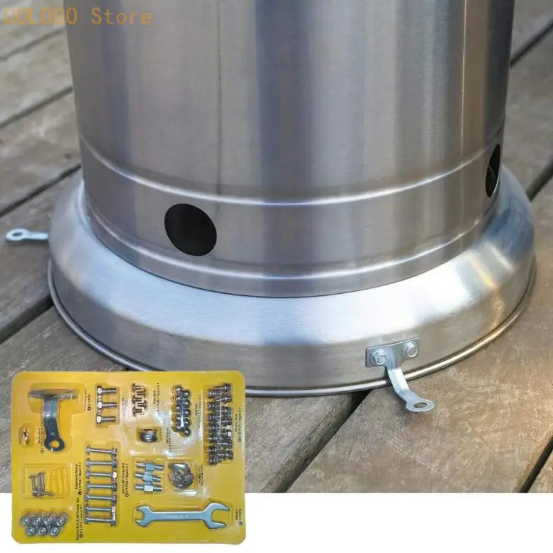 Patio Heater Ground Fixture Fixed Foot Replacement Part D0LD Qme