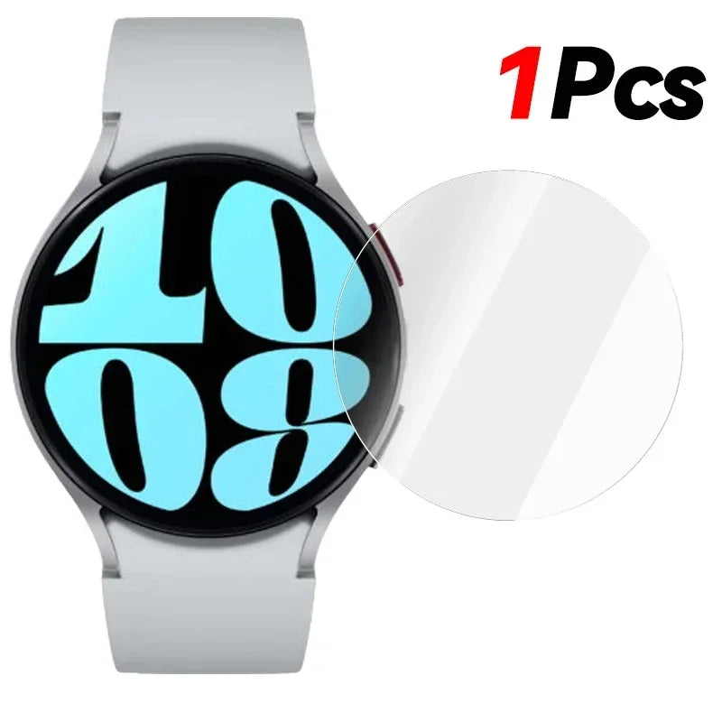 Tempered Glass for Samsung Galaxy Watch 6 40 44mm HD Screen Protector Film Anti-Scratch for 5Pro 45mm 6 Classic 43 47mm membrane Qme 1 Pcs Watch 4 Classic 42mm