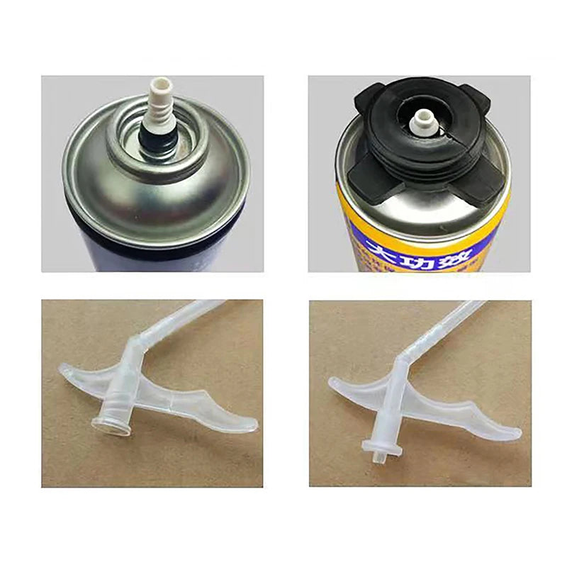 Spray Foam Nozzle Tubes Gap Filling Polyurethane Application Glue Gun Qme
