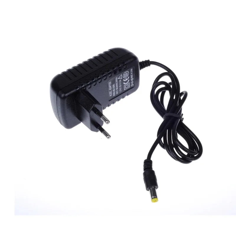 2PCS 12V 1.5A Power Adapter 12V 1500mA Charger for UK/EU Plug Telecom Modem Set-top Box Router Qme EU