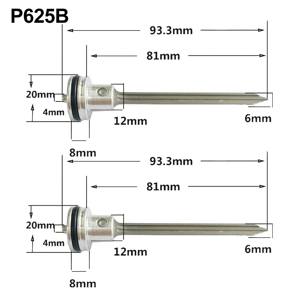 Pneumatic Nailer Needle Pins Compatible With For F30D,For F30G,T50DC,ST64,P625B,1013J,422J Air Nailer Replacement Parts Qme P625B