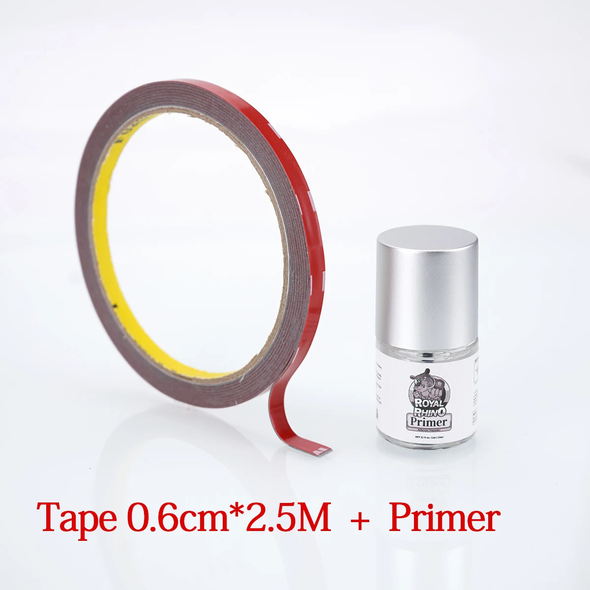 944 Primer Adhesion Promoter and Double Sided Tape Super Paste Combination 10ml Double Sided Tape Aid For Car Accessories Qme Primer 6mm tape
