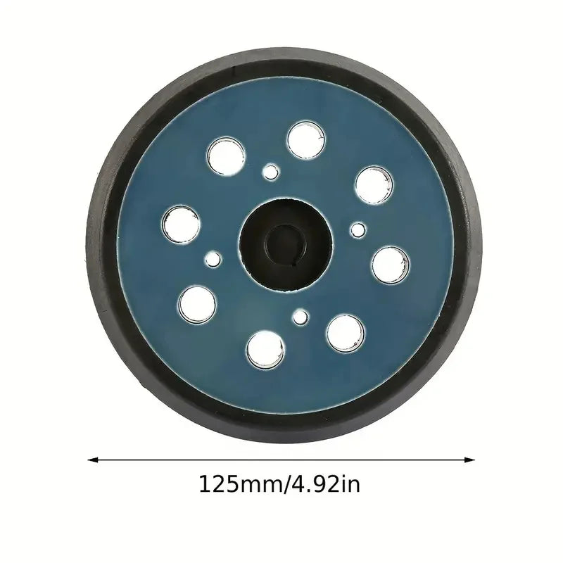 125mm 5 Inch 8 Hole Sander Pad Disc Abrasive Polished Back Pad Sander Polishing Disc For Woodworking Tools And Accessories Qme