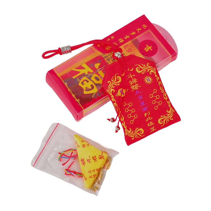 Protection Buddha Amulet Safe Bring Wealth Treasure 2025 Tai Sui Qme