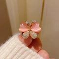 Vintage Dragonfly Brooches For Women High Grade Fashion Insect Brooch Pins Coat Accessories Animal Jewelry Gifts Qme Pink