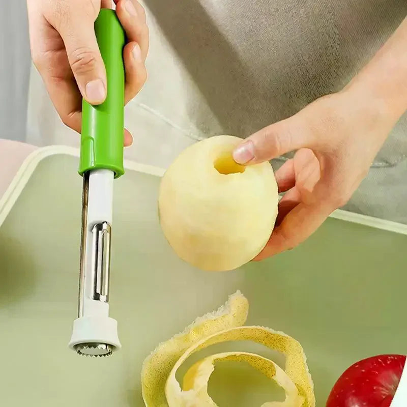 Stainless Steel Rust-proof Fruit Peeler Anti Slip Handle Qme