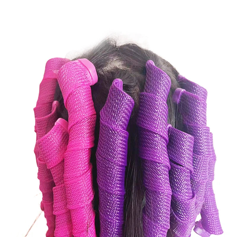Heatless Hair Curlers Effortless Styling Hooks Safe Easy Use Without Qme