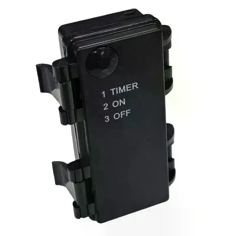2 Sections AA Battery Holder 3V No 5 Waterproof Dustproof Cartridge Qme