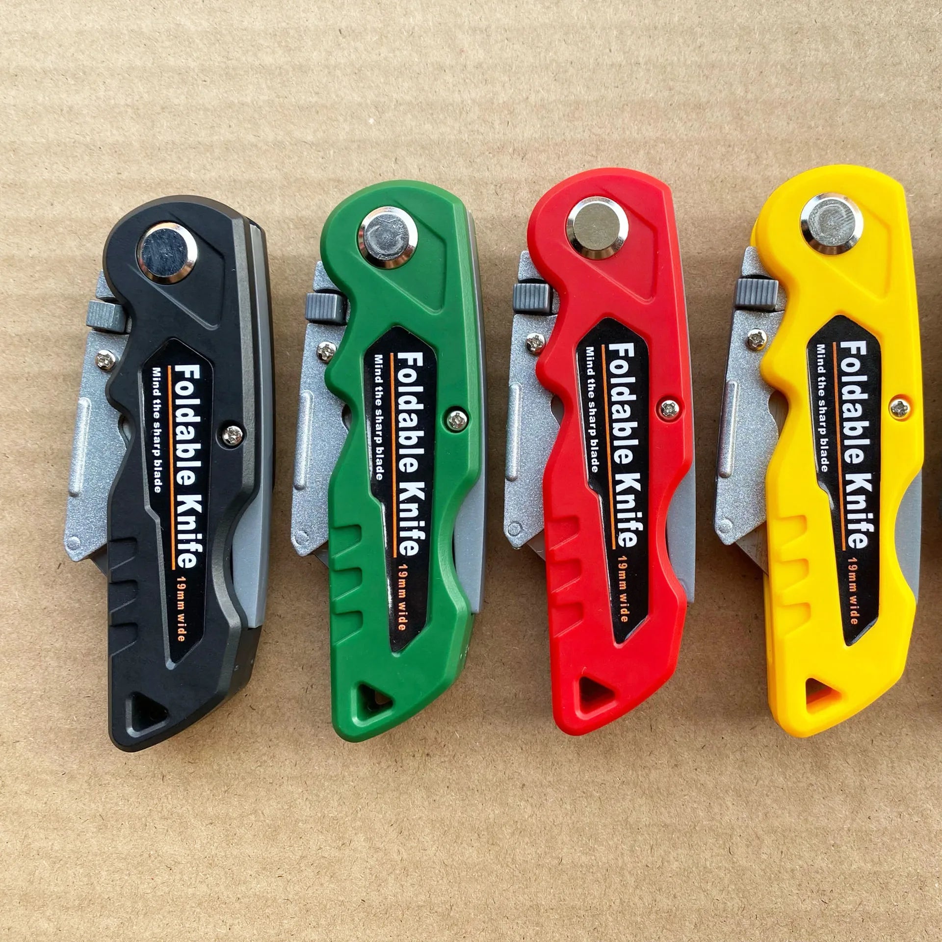 Alloy Folding Art Knife, Electrician Knife, Folding Knife Tool, Ladder Shaped Knife, ABS Handle, Paper Cutting Knife Qme