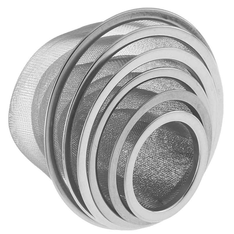 Diameter 5-8CM Reusable Stainless Steel Mesh Tea Infuser Strainer Teapot Tea Leaf Spice Filter Drinkware Kitchen Accessories Qme