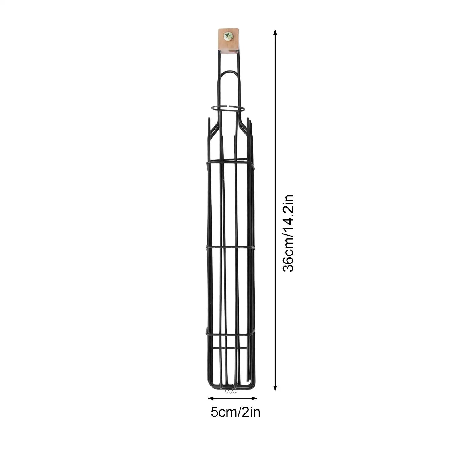 Bird Enrichment Toys Metal Feeding Cage Accessories Supports Feeders Qme