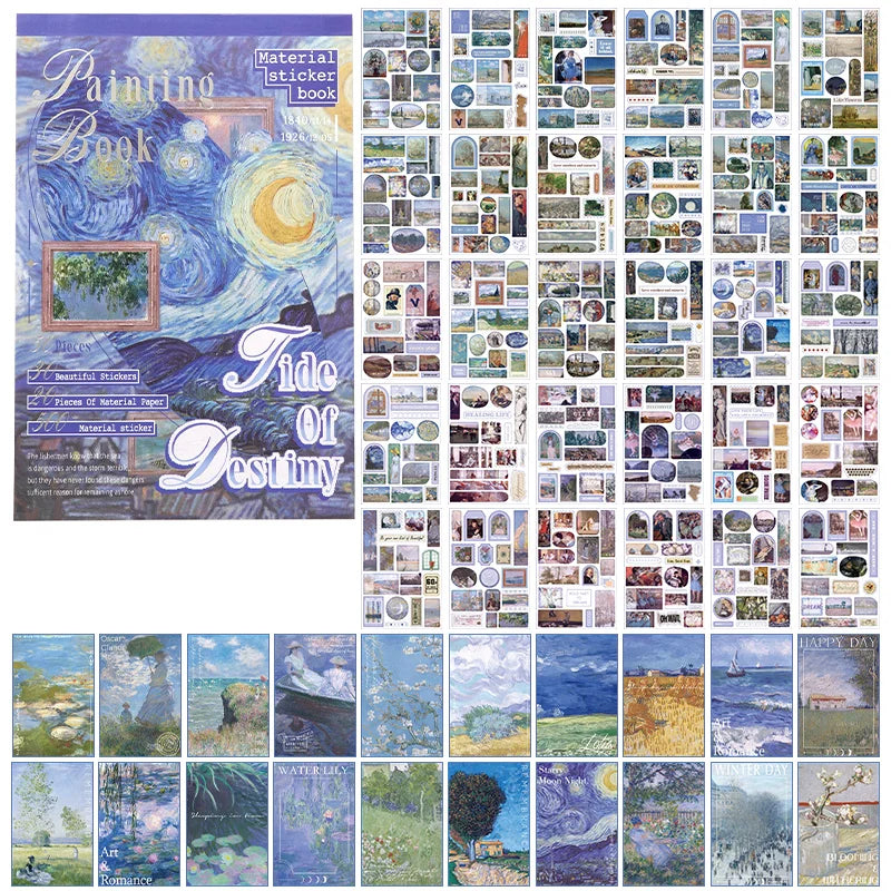 TIANZI 50/100 pcs Heart Gallery Series Vintage Material Book DIY Decorative paper Scrapbooking Handmade Junk Journal Supplies Qme A