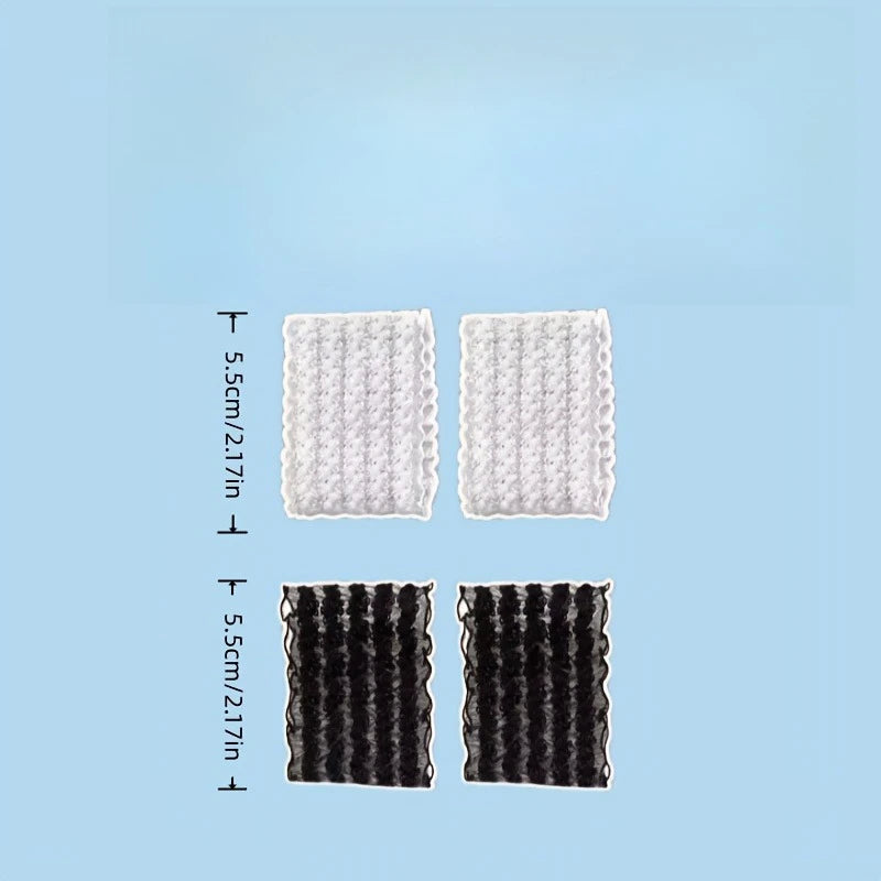 Elastic Lace Sleeve Holders, Anti-Slip Armband Sleeve Clips for Men Women, Shirt Sleeve Ties for Work & Casual Qme