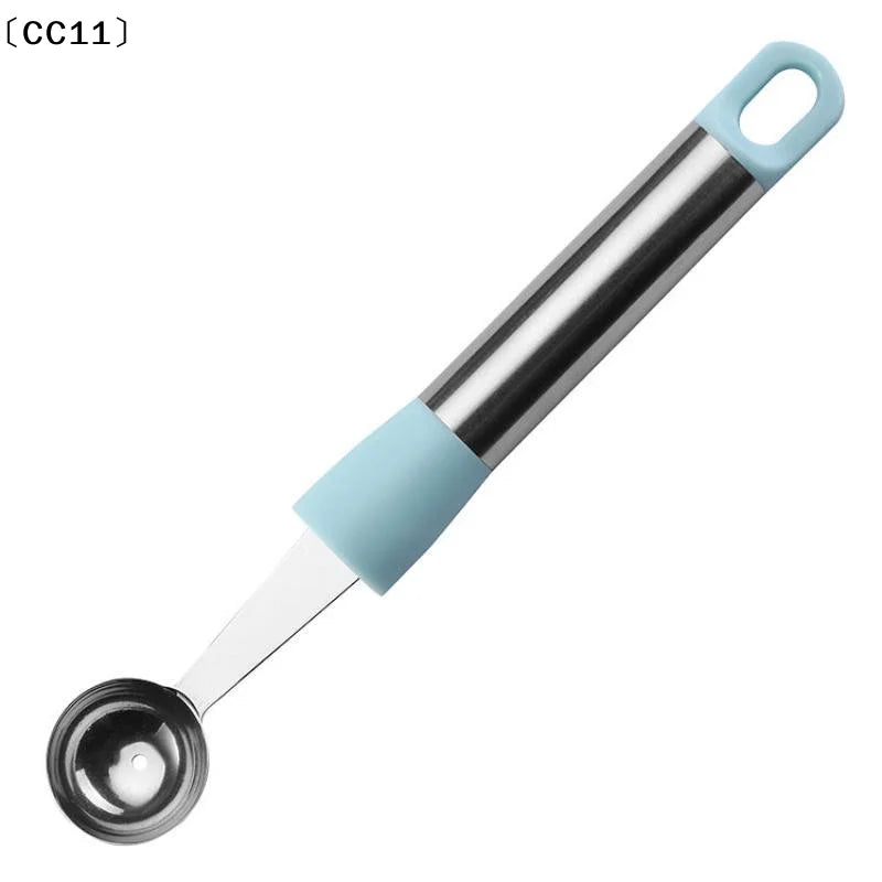 Stainless Steel Fruit Pitter Tool Non Slip Silicone Handle Rust Proof Qme