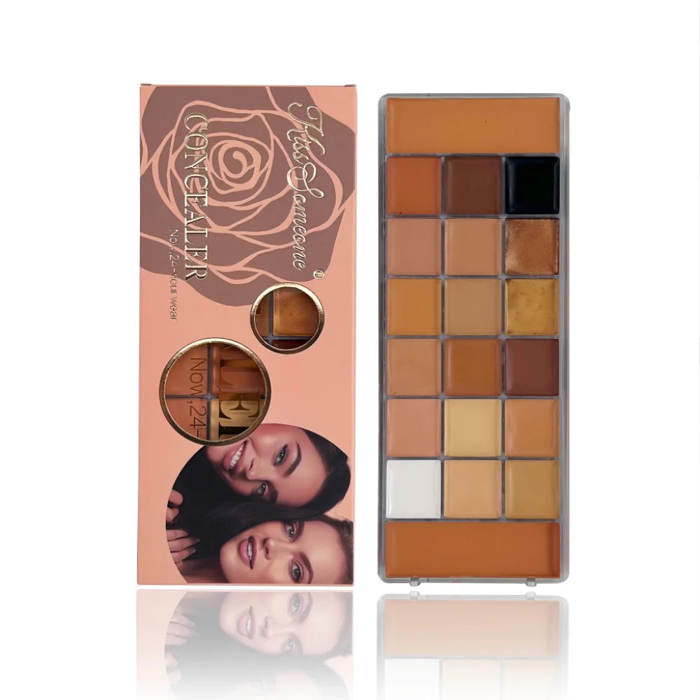 Concealer for Correction of All Skin Tones to Cover Scars and Spots, Waterproof and Long-Lasting Qme