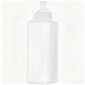 1000ML Squeeze The Sauce Bottle Large Diameter Plastic Condiment Dispenser Kitchen Seasoning Salad Dressing Olive Oil Bottle Qme 1000ML