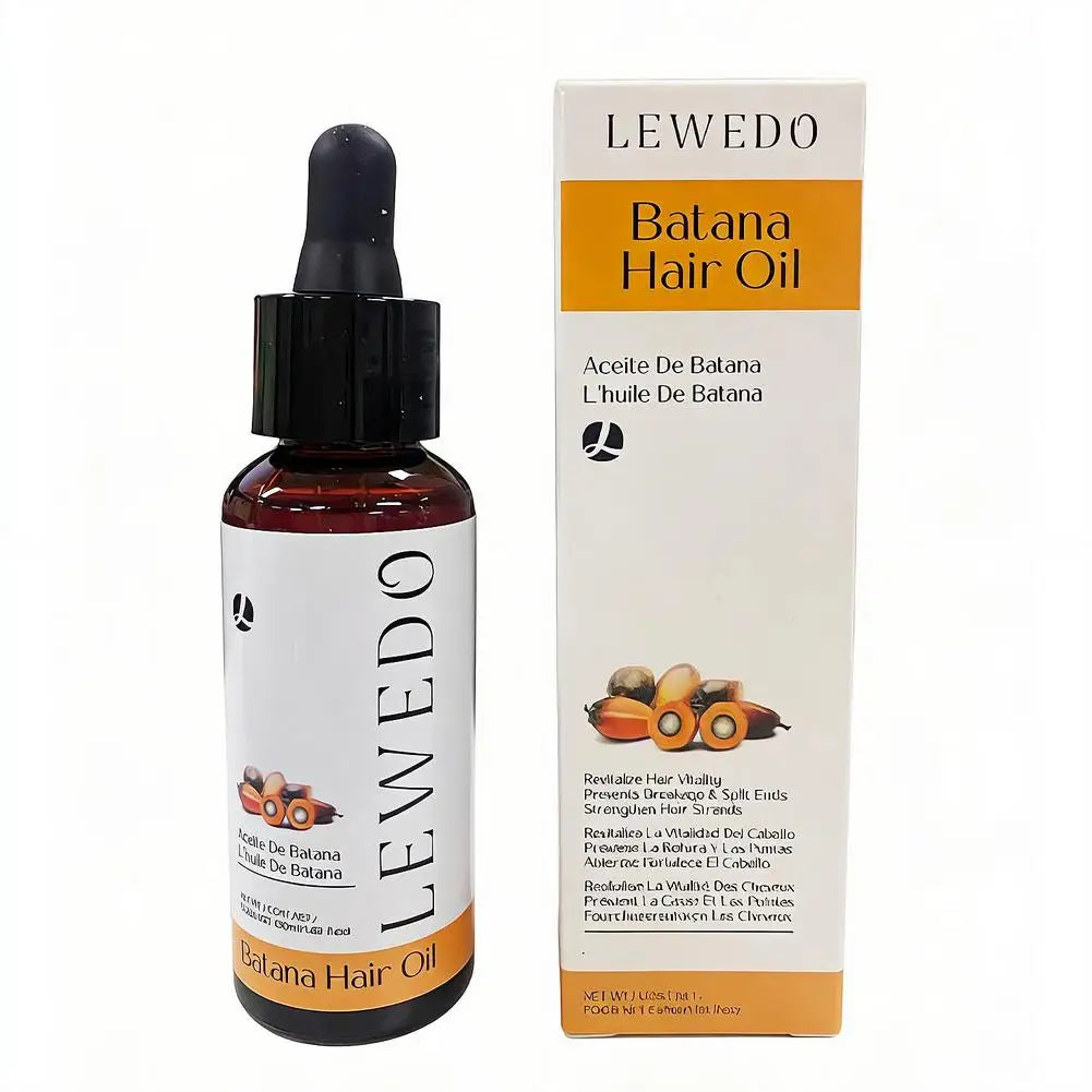 1/2PCs Natural Batana Oil For Hair Growth Pure Batana Oil Hair Shine Strengthen For Women Prevent Hair Loss Eliminate Split Ends Qme 50mlX1 CN