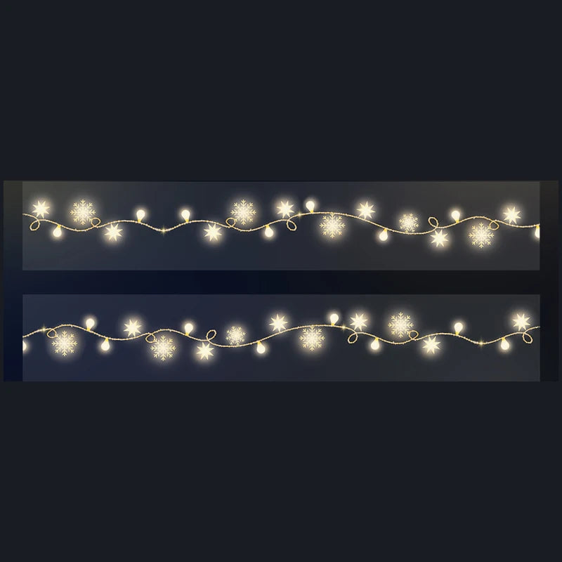 Tape 30mm*2m Small Star Lights PET Iridescent Tape - Handbook Stationery for DIY Handmade & Scrapbook Diary Decoration Qme 5