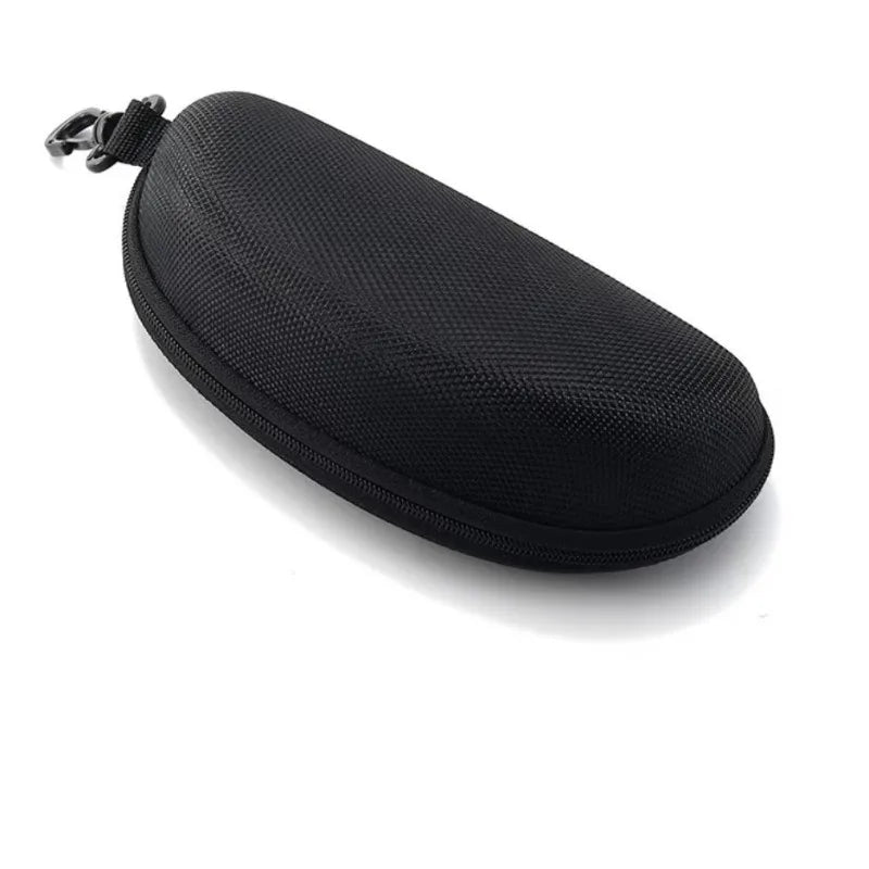 Travel-friendly Large Sunglasses Case EVA Shockproof Zippered Qme