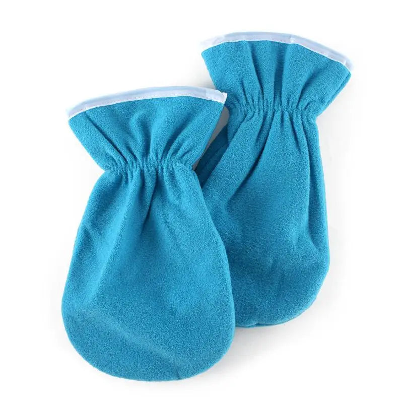 1 Pair Women's Insulation Care Gloves Flannel Elastic Opening Nail Qme BLH