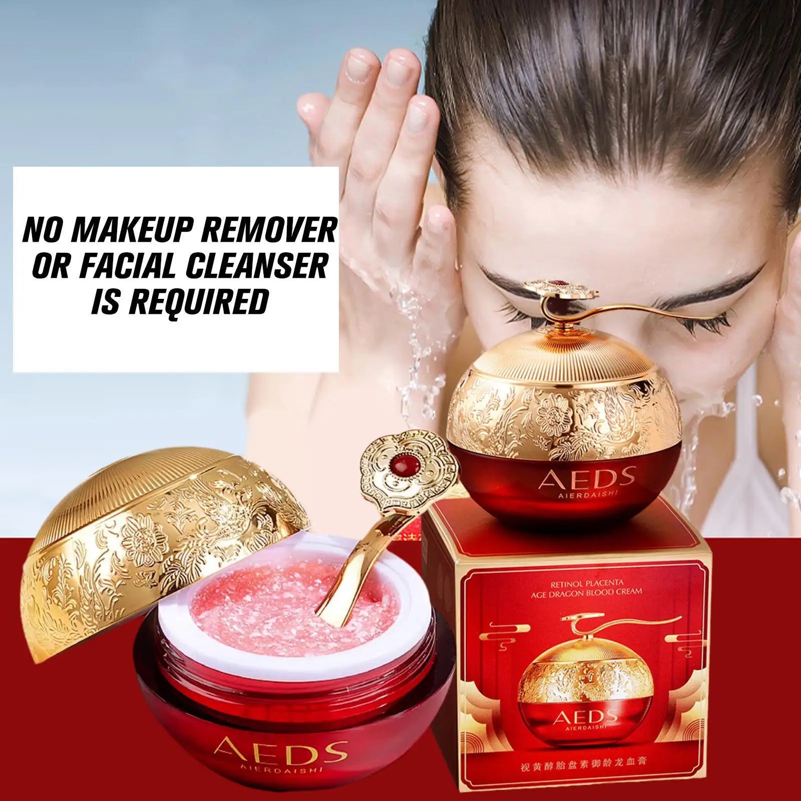 Dragon Blood Cream Nourishing Moisturizing Lady Facial Serum Elasting Qme