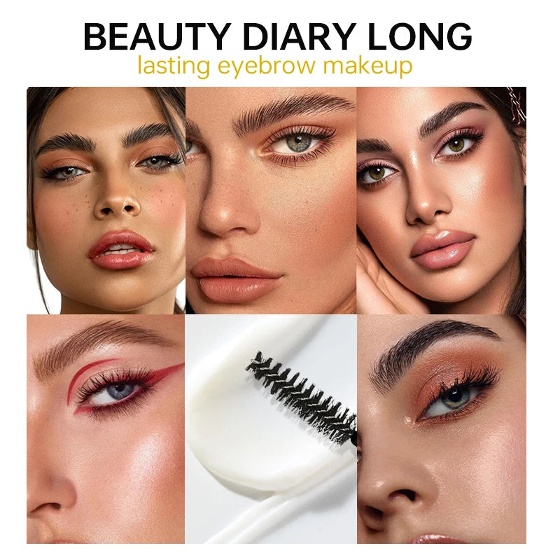 Long Lasting Eyebrow Gel Waterproof Sweat Proof Long-lasting Qme
