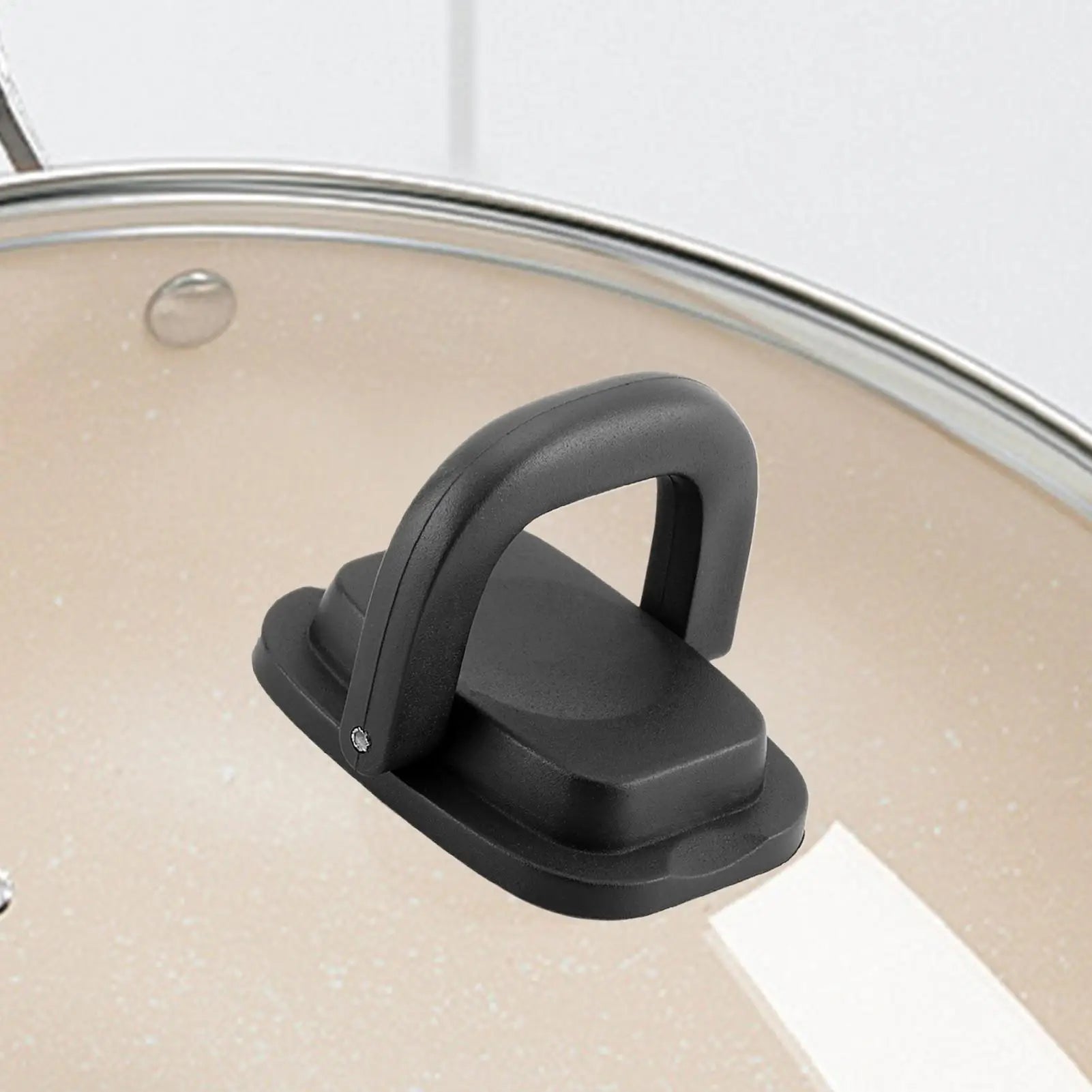 1PC Pot Lid Handle Knob Kitchen Pan Pot Lid Knob Handle Pan Lid Replacement Handle Cookware Holding Knob Folding Grip Handle Qme