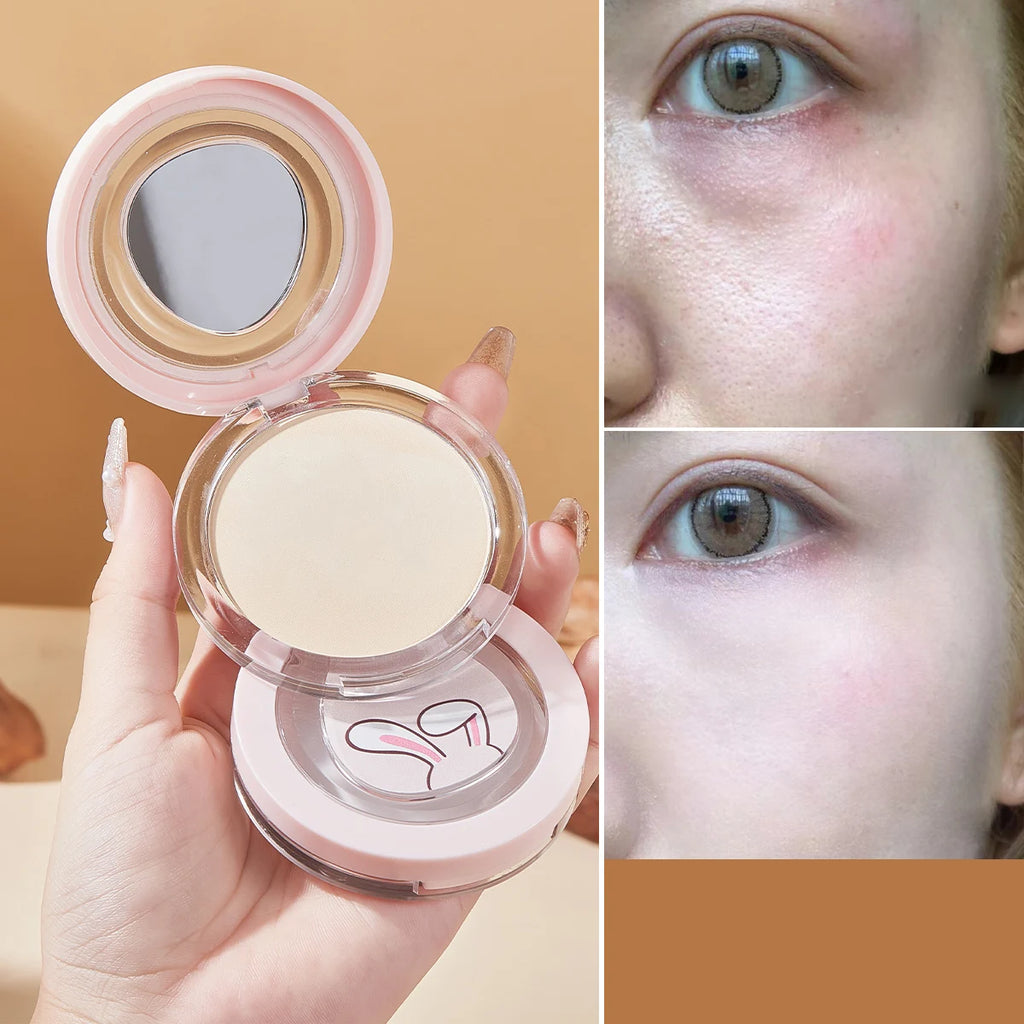 Matte Lightweight Makeup Powder Waterproof Sweat Proof Long-term Oil Qme
