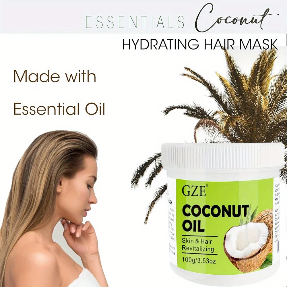 GZE Coconut Oil Cold Pressed Virginl Fractionated For Skin And Hair Care Nail Massage Oil Cocos Nucifera Oil Carrier Oi Qme