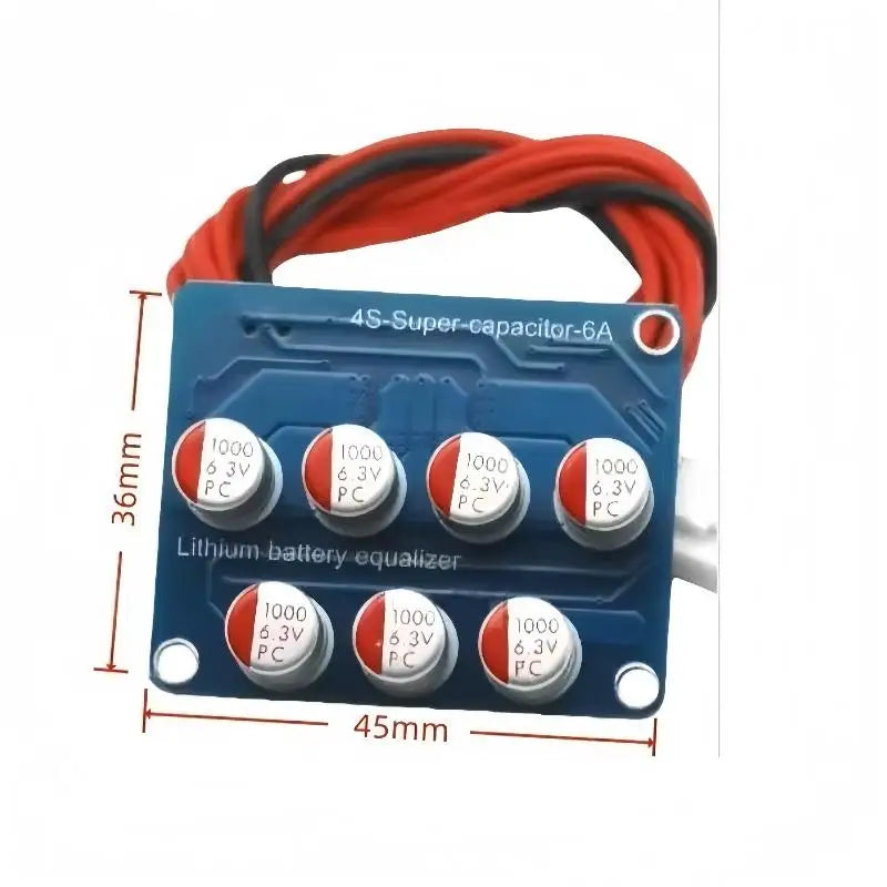 4S 6A Active Capacitive Balancer Board Energy Transfer Equalizer Qme
