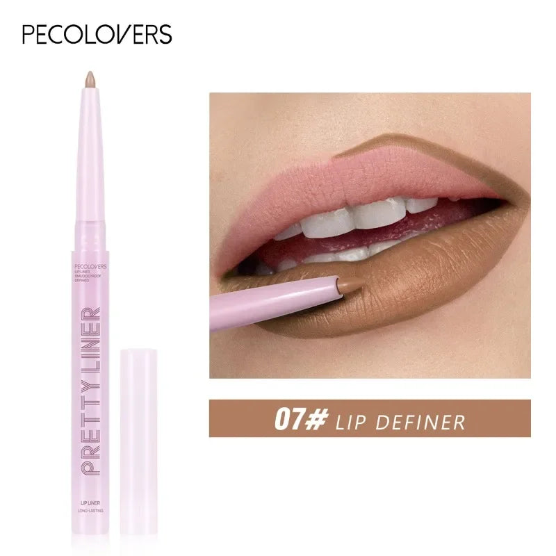 Purple Lip Line Pen Waterproof Pollution Proof Durable Will Not Drop Qme 07