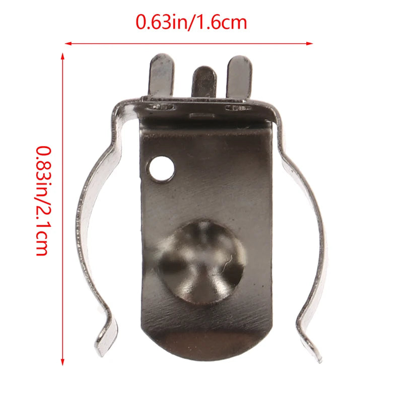 Nickel Plated Spring Steel Metal Stamping 18650 BC-1719 Battery Qme