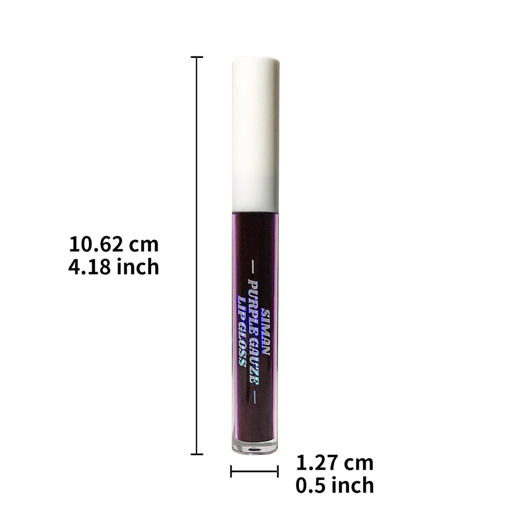 Tear-drop Lip Gloss Water-resistant Matte Liquid Does Not Stick Cup Qme
