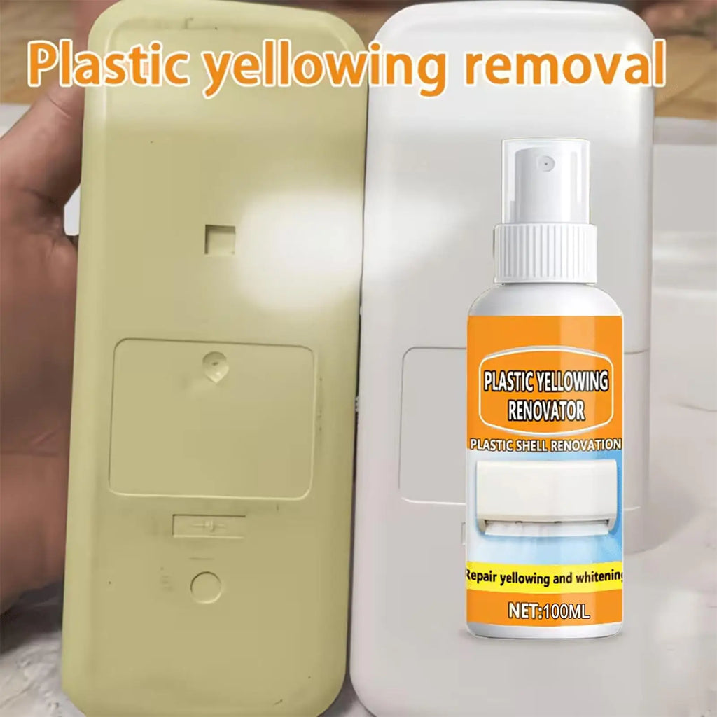 Yellow off Spray 100ml Multi Purpose Cleaner Multi-purpose Yellowing Remover Spray for Air Conditioner Remote Pc Case Cars Qme