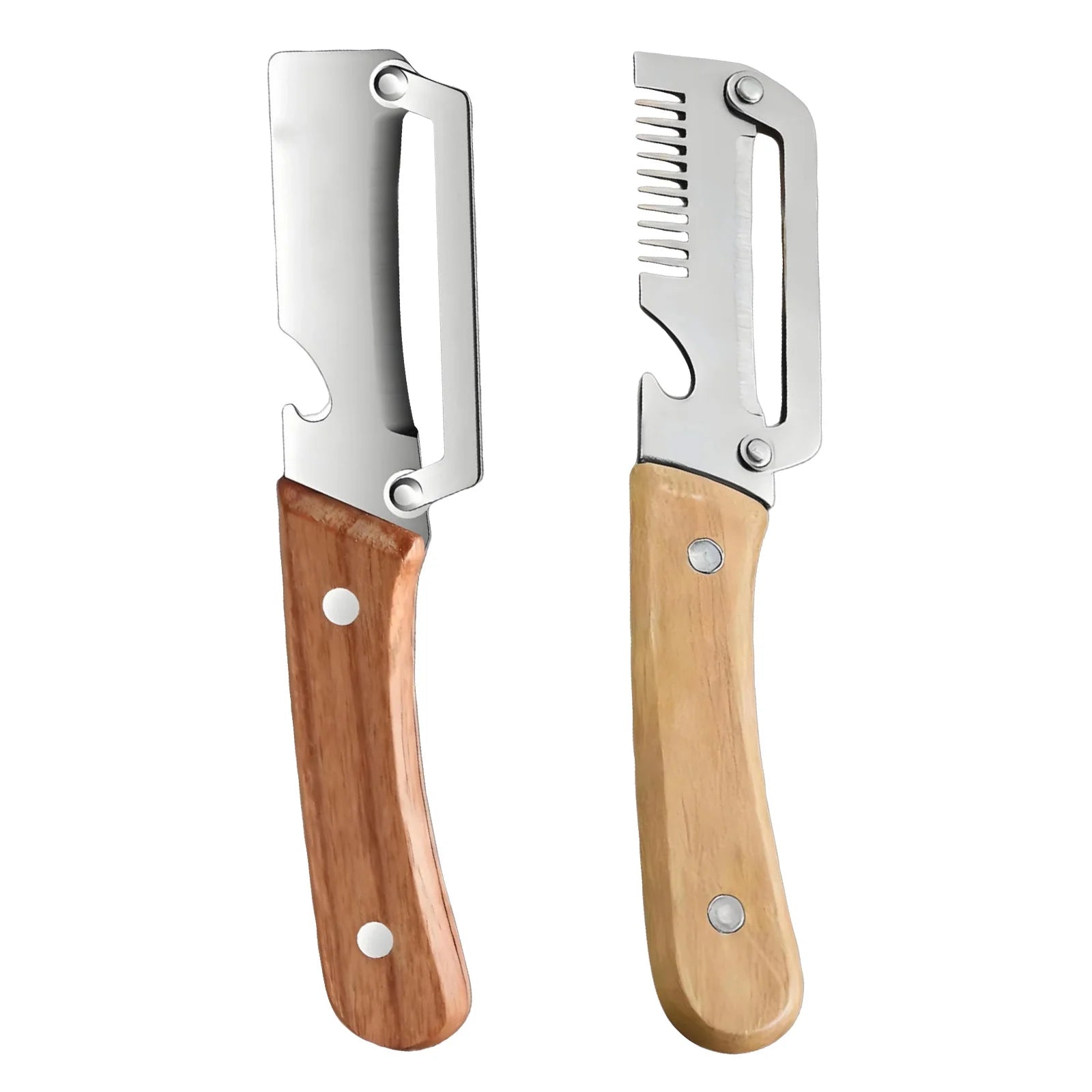 2pcs Kitchen Vegetable Peeler Stainless Steel Sugarcane Knifes Multi-Function Potato Pumpkin Peeler Tools Kitchen Cooking Tools Qme C