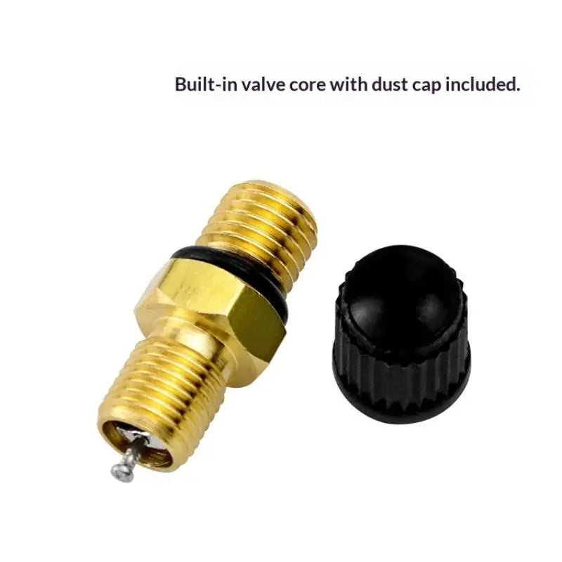 M8x1 Brass Tire Valve Stems Motorbike Bicycle Car Long Lasting Air Qme